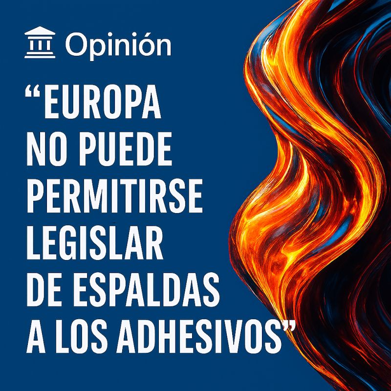“Europa no puede permitirse legislar de espaldas a los adhesivos”